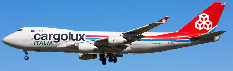 1/144 Cargolux 747-8 "50 Years" Decals 